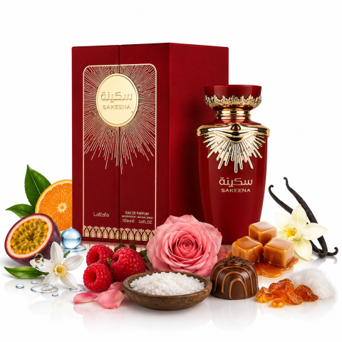 Lattafa - Parfum pentru femei Sakeena, 100 ml