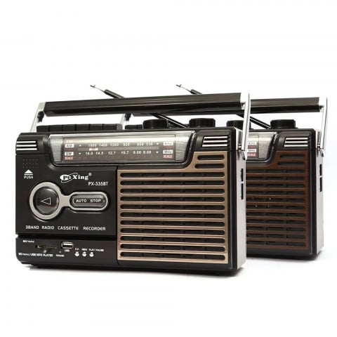 Radio Portabil Modern cu Caseta [4]