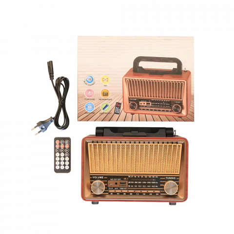 Radio Portabil Retro PORO 140 [5]