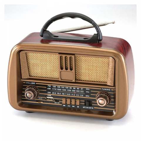 Radio Portabil Retro PORO 143 [4]