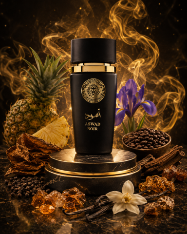 Set 2 parfumuri pentru barbati Aswad Bourbon si Noir, 2x100 ml [4]