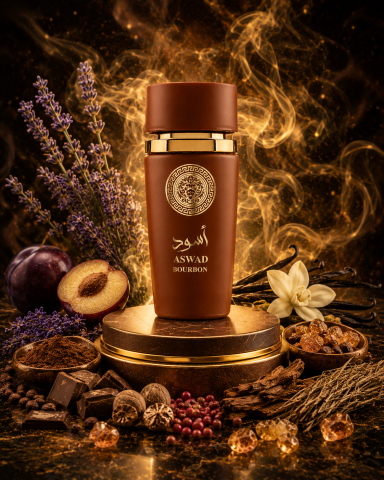 Set 2 parfumuri pentru barbati Aswad Bourbon si Noir, 2x100 ml [3]