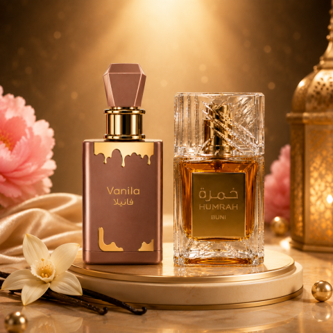 Set Parfum - Set 2 Parfumuri arabesti Vanilla & Humrah – 2 x 100 ml