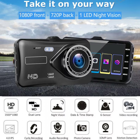 Set Camera de bord pentru autoturisme Poro 111 [5]