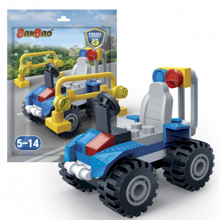 JOCURI &amp; GADGETURI - Set constructie ATV politie, BanBao 2|Set constructie ATV politie, BanBao 1|Set constructie ATV politie, BanBao 3