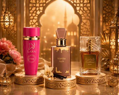 Set Parfum - Set de 3 parfumuri pentru femei: Lara, Vanilie, Humrah, 300 ml