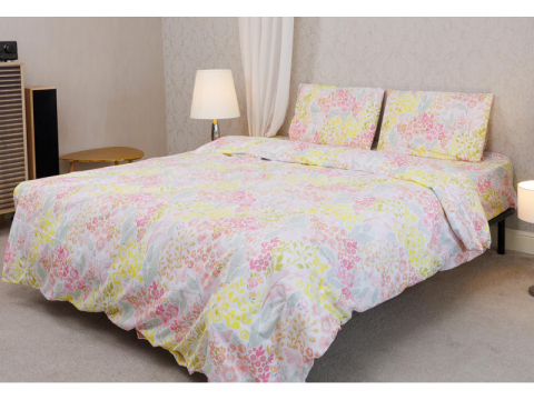 Lenjerii de Pat - Set lenjerie de pat pentru pat dublu, Poro 102, Finet