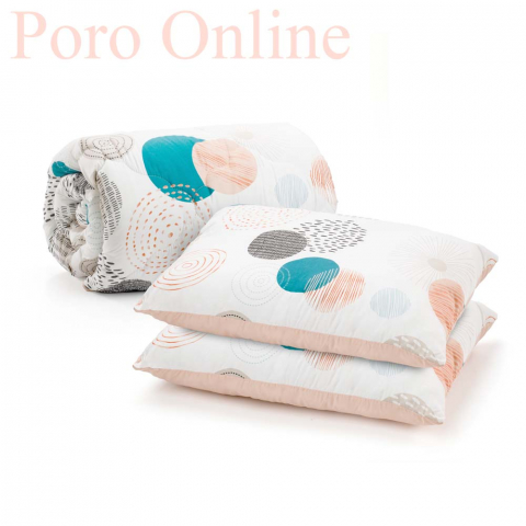 Pilote - Set pilota 180x210 cu 2 perne 50x70, Po 51