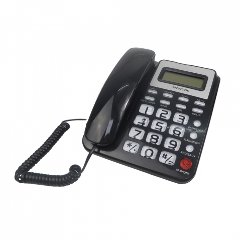 Telefoane Fixe - Telefon fix cu fir pentru seniori cu taste mari