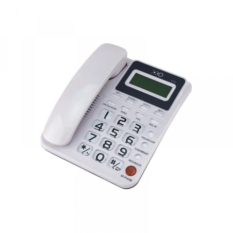 Telefon fix cu fir Poro 124 cu ID apelant [5]