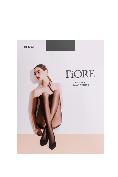 Dres dama Fiore Classic Sava Grey 15 DEN [4]