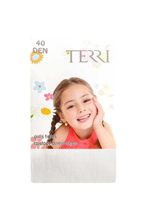 Dres fetite Terri Calenta Ecru 40 DEN [4]