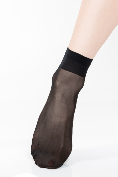 Set 2 perechi sosete scurte Terri Sunny Graphite 15 DEN [3]