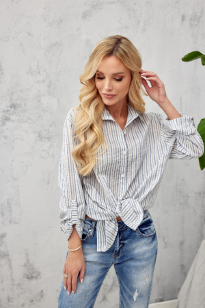 Camasa lejera cu dungi gri [1]