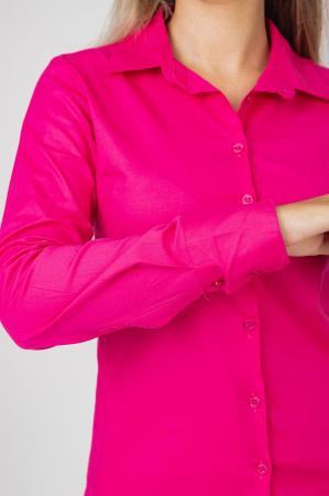 Camasa office ciclam cu nasturi [1]