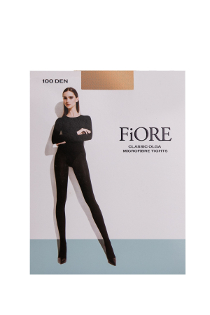 Dres dama Fiore Classic Olga Microfibre Tan 100 DEN [3]