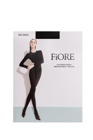 Dres dama Fiore Classic Roza Microfibre Black 60 DEN [3]