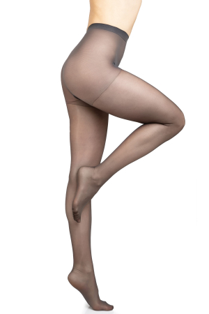 Ciorapi clasici - Dres dama Fiore Classic Sava Graphite 15 DEN