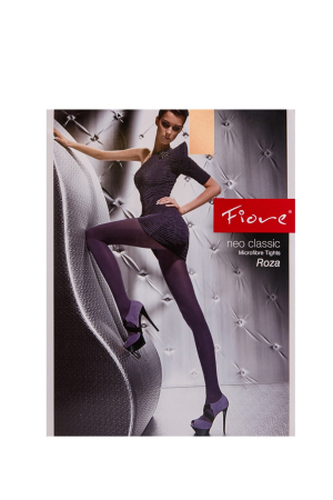 Dres dama Fiore Neo Classic Roza Microfibre Tan 60 DEN [3]