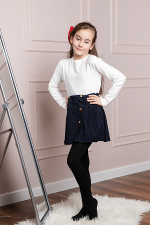 Dres fetite Terri Calenta Black 40 DEN [1]