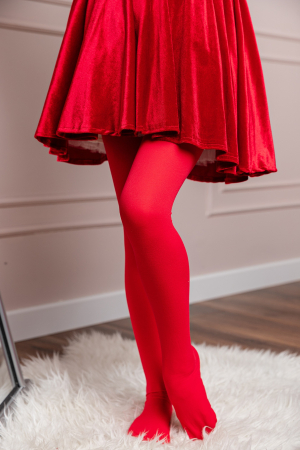 Dresuri fetite - Dres fetite Terri Calenta Red 40 DEN