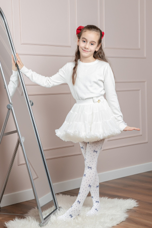 Dres fetite Terri Mimi White Fundite 40 DEN [1]