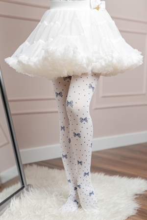 Dresuri fetite - Dres fetite Terri Mimi White Fundite 40 DEN