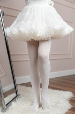 Dresuri fetite - Dres fetite Terri Mimi White Triangle 40 DEN