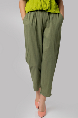 Pantaloni kaki casual cu buzunare [1]