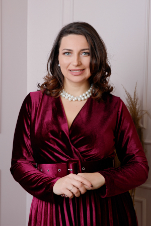 Rochie Emily din catifea plisata grena cu bust petrecut [1]