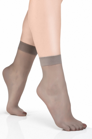 Set 2 perechi sosete scurte Fiore Maja Smoky 15 DEN [0]