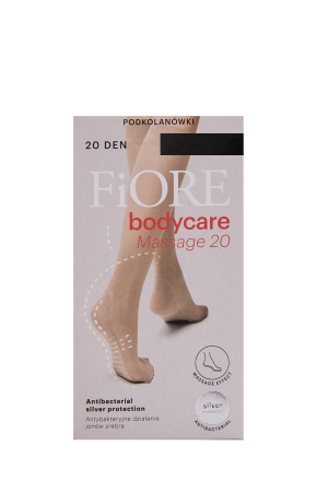 Sosete medicinale Fiore Bodycare Massage Black 20 DEN [3]