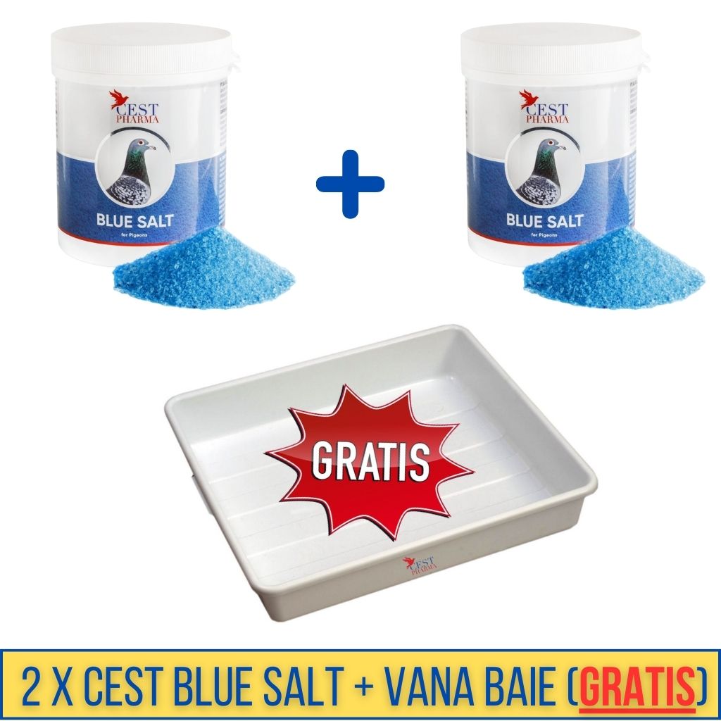 Pachet 2xBlue salt 1kg + vana gratis [1]