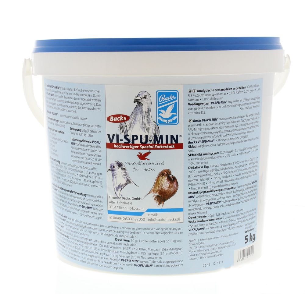 Produse PORUMBEI - Vi-Spu-Min Backs  5 kg