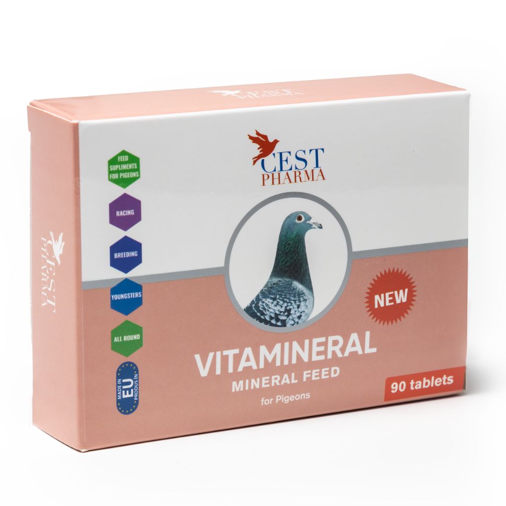 Produse PORUMBEI - Vitamineral CEST 90 Pastile