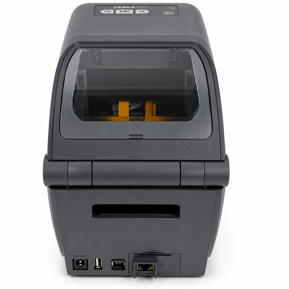 Imprimanta etichete Zebra ZD411t, 203 DPI, USB, Bluetooth, Ethernet [2]