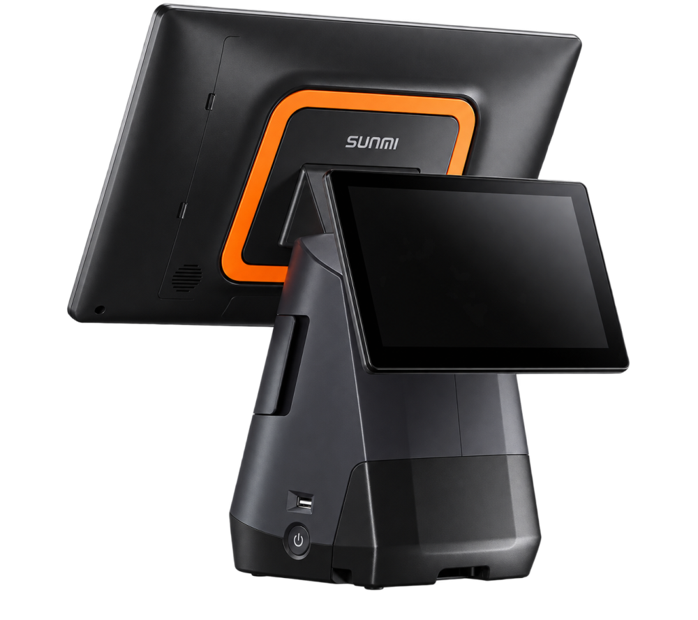 Sistem POS Touchscreen SUNMI T2s | imprimanta 80mm | +10'Costumer Display [2]