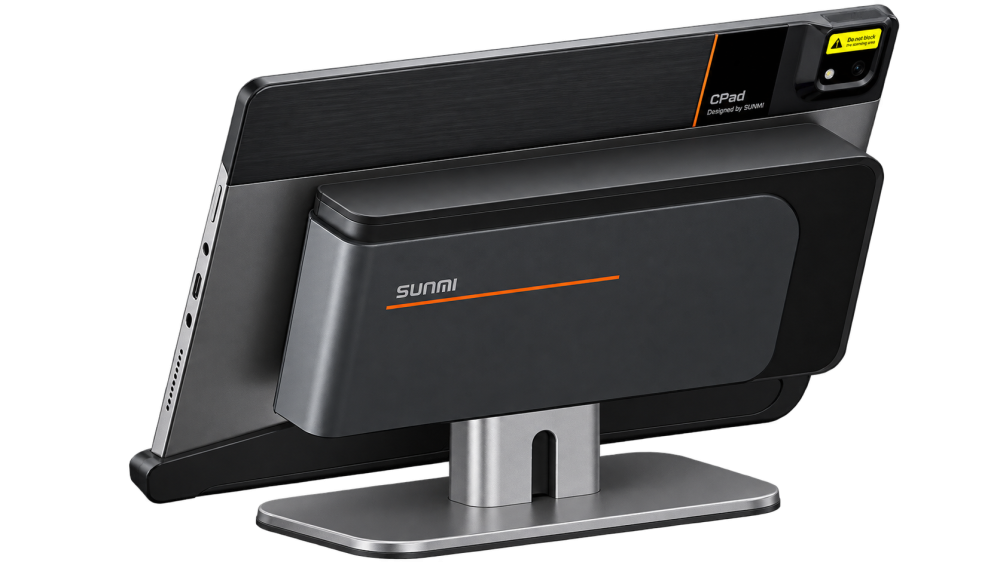 Suport pentru tabletele SUNMI CPad 8.7" si 11" cu compartiment pentru power bank [2]