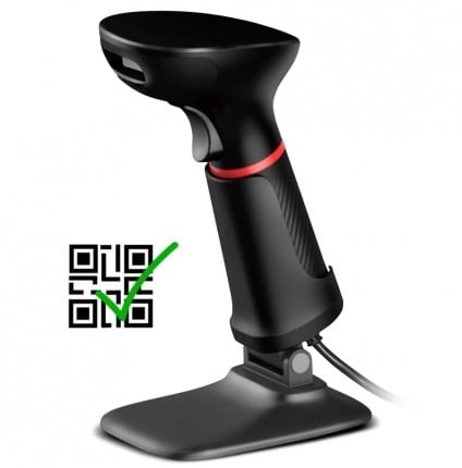 Cititoare coduri de bare cu fir 2D - Polpos PS-200 2D - USB