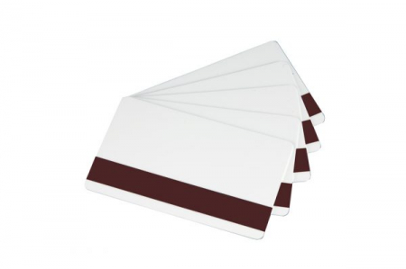 Carduri din PVC - Card PVC alb cu banda magnetica LoCo
