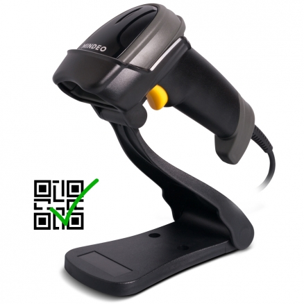 Cititoare coduri de bare cu fir 2D - CITITOR COD DE BARE MINDEO MD-6600 SR