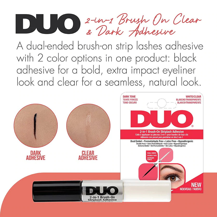 DUO 2-in-1 Brush On Clear & Dark Adhesive [4]