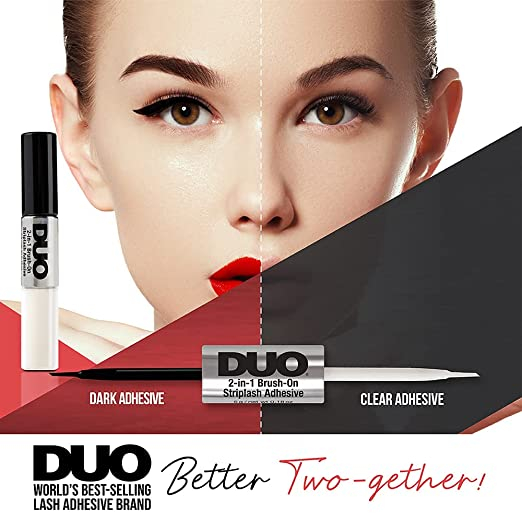DUO 2-in-1 Brush On Clear & Dark Adhesive [2]