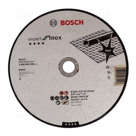 Tăiere, Degroşare şi Periere - BOSCH DISC TAIERE EXPERT INOX 230X2x22.23 MM