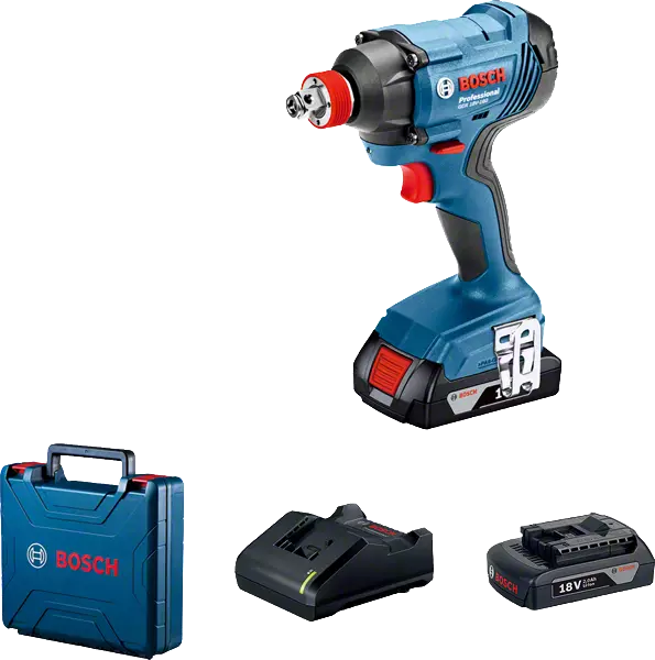 Mașini de Înșurubat cu Impact - BOSCH GDX 180-LI MASINA DE INSURUBAT CU IMPACT CU ACUMULATORI SI INCARCATOR 180NM 18V