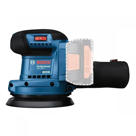 Mașini de Șlefuit - BOSCH GEX 185 LI SLEFUITOR EXCENTRIC 18V