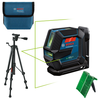 Nivele Laser - BOSCH GLL 2-15 G + BT 150 NIVELA LASER CU LINII ( 0601063W01 )