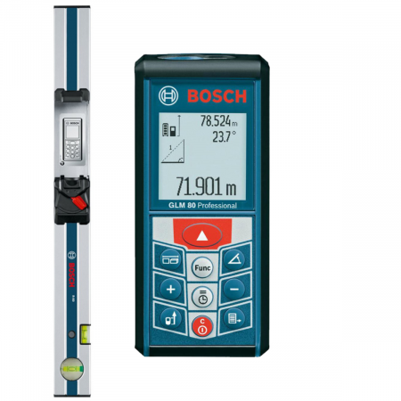 Clinometre Digitale - BOSCH GLM 80 + R 60 CLINOMETRU SI TELEMETRU CU LASER