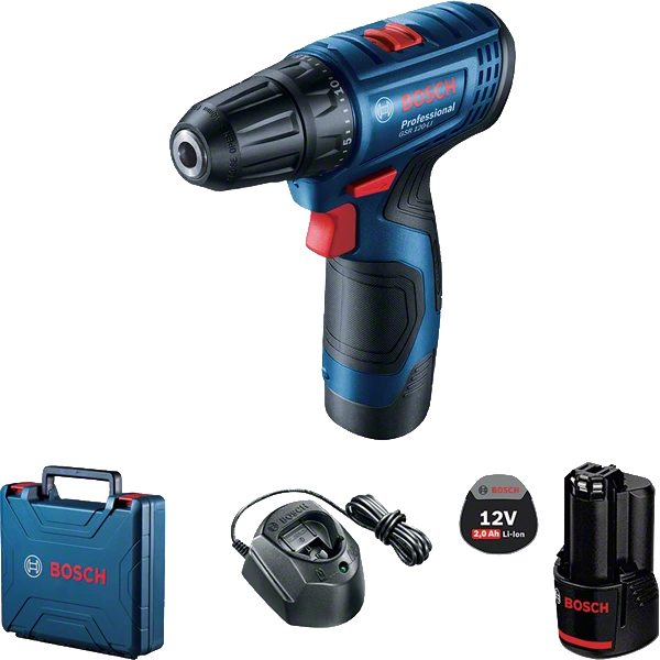 Mașini de Găurit și Înșurubat - BOSCH GSR 120-LI MASINA DE GAURIT SI INSURUBAT CU ACUMULATORI SI INCARCATOR 12V