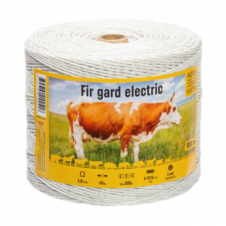 Scule Electrice - Fir gard electric - 1000 m - 65 kg - 4,8 Ω/m